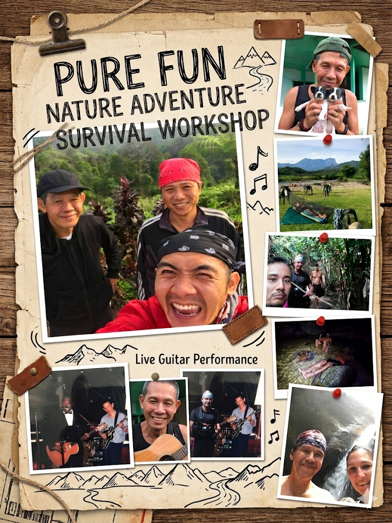 ..of.Thrills, Frills..Hills..Chills..& Spills..hammock 4 cool comfort.."LiVe raw.. Guitar jamming" in pure nature..all an adventure should be and more! 🌈🙈🎸🕸🌿🔥Let me take u 2 a one of a kind nature adventure that your friends will wish they had join u ! — photo 8